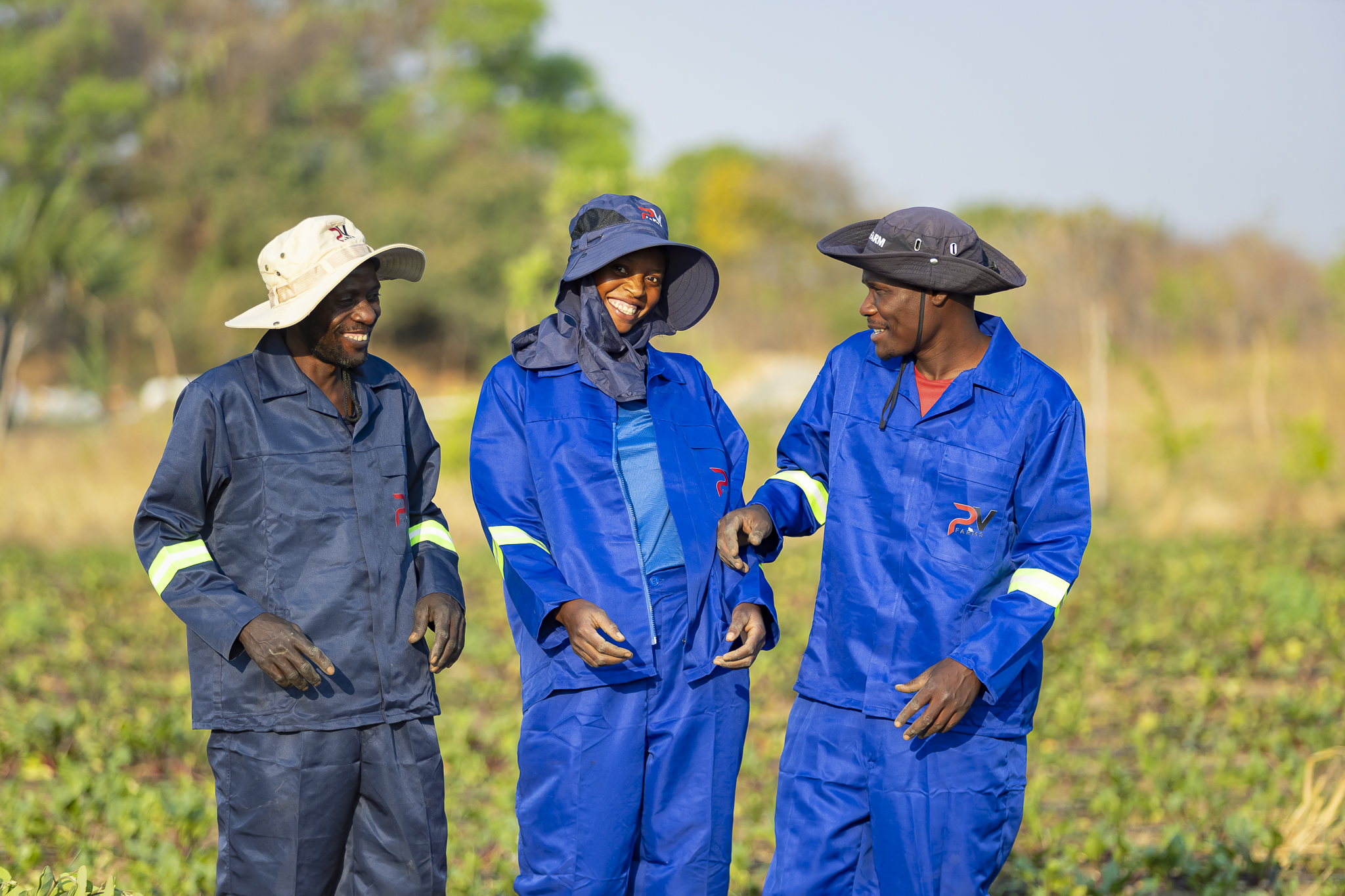 PV Farms team smiling in the field